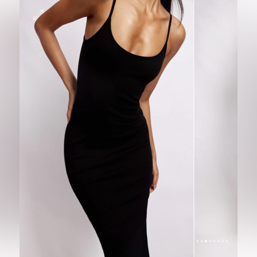 Meshki Ribbed Cami MIDI Dress